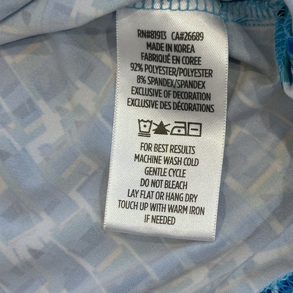 Robert Graham Tequila Sunrise Short Sleeve Performance Golf Polo Blue Mens Small - Picture 10 of 10